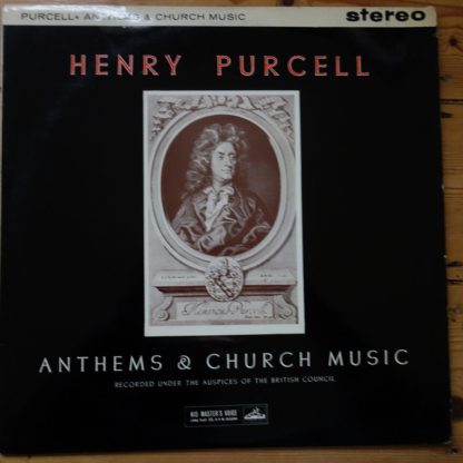 ASD 335 Purcell Anthems & Church Music