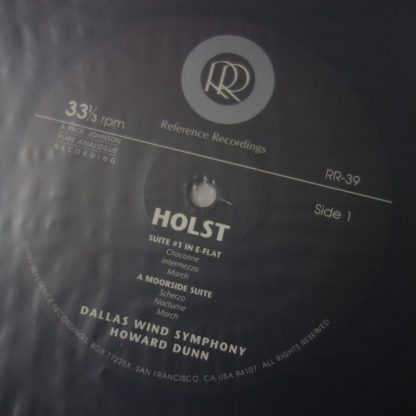 RR 39 Holst Hammersmith / Dallas Wind / Dunn Reference Recordings