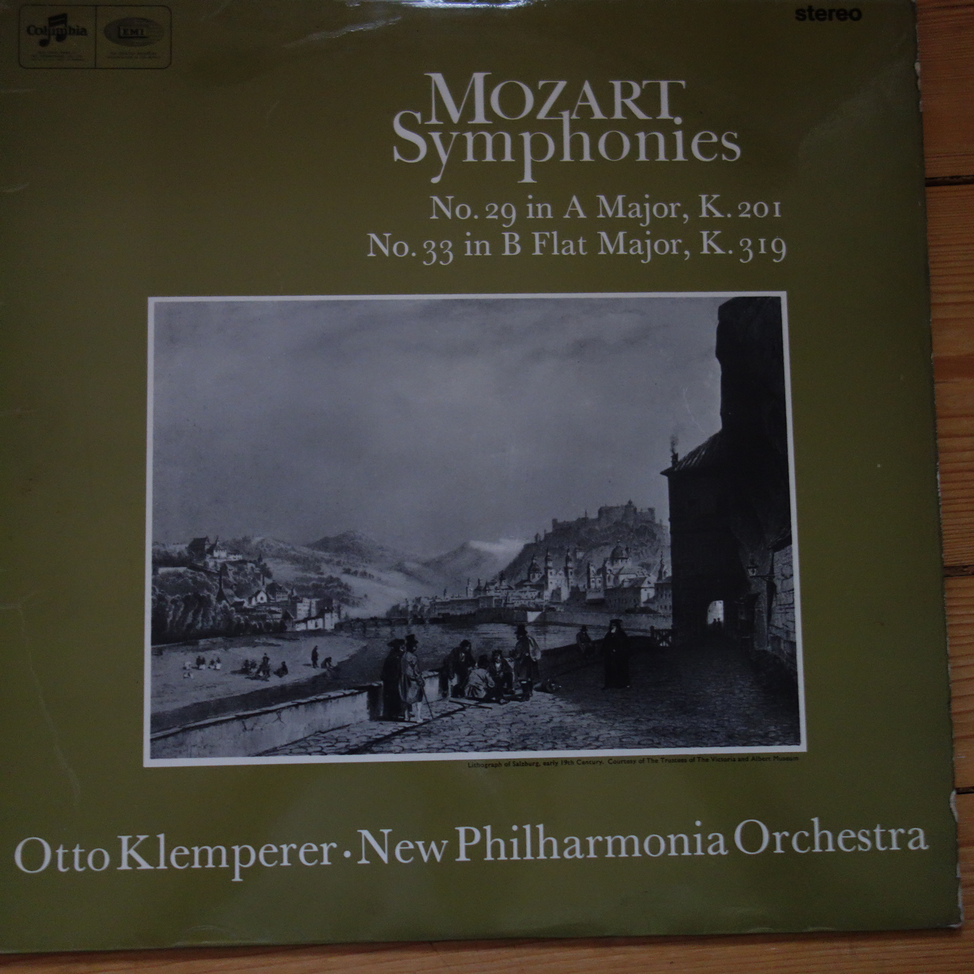 SAX 5256 Mozart Symphonies 29 & 33 / Klemperer NPO