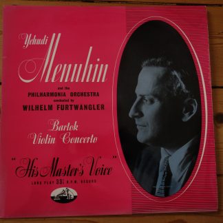 ALP 1121 Bartok Violin Concerto / Menuhin / Furtwangler