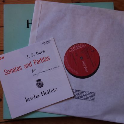 SER 5669/71 Bach Sonatas & Partitas for Solo Violin / Heifetz