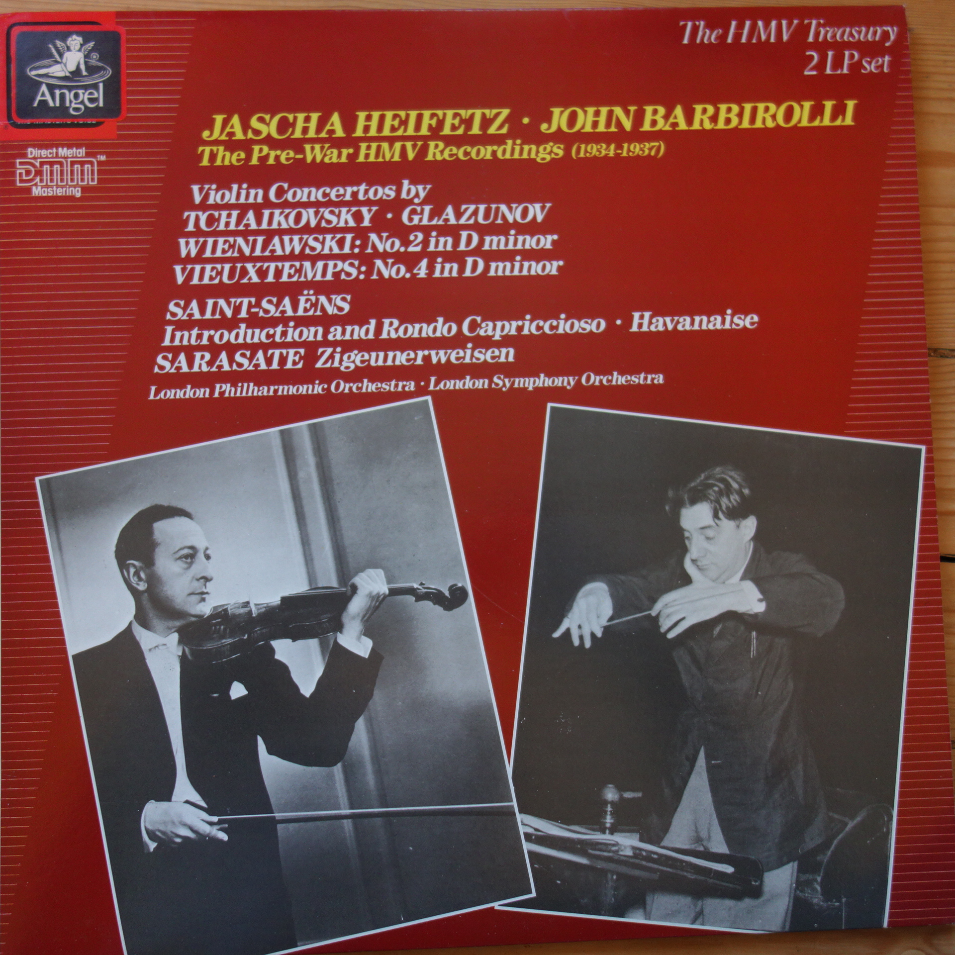 EX 7 49375 1 Jascha Heifetz The Pre-War HMV Recordings (1934-1937)