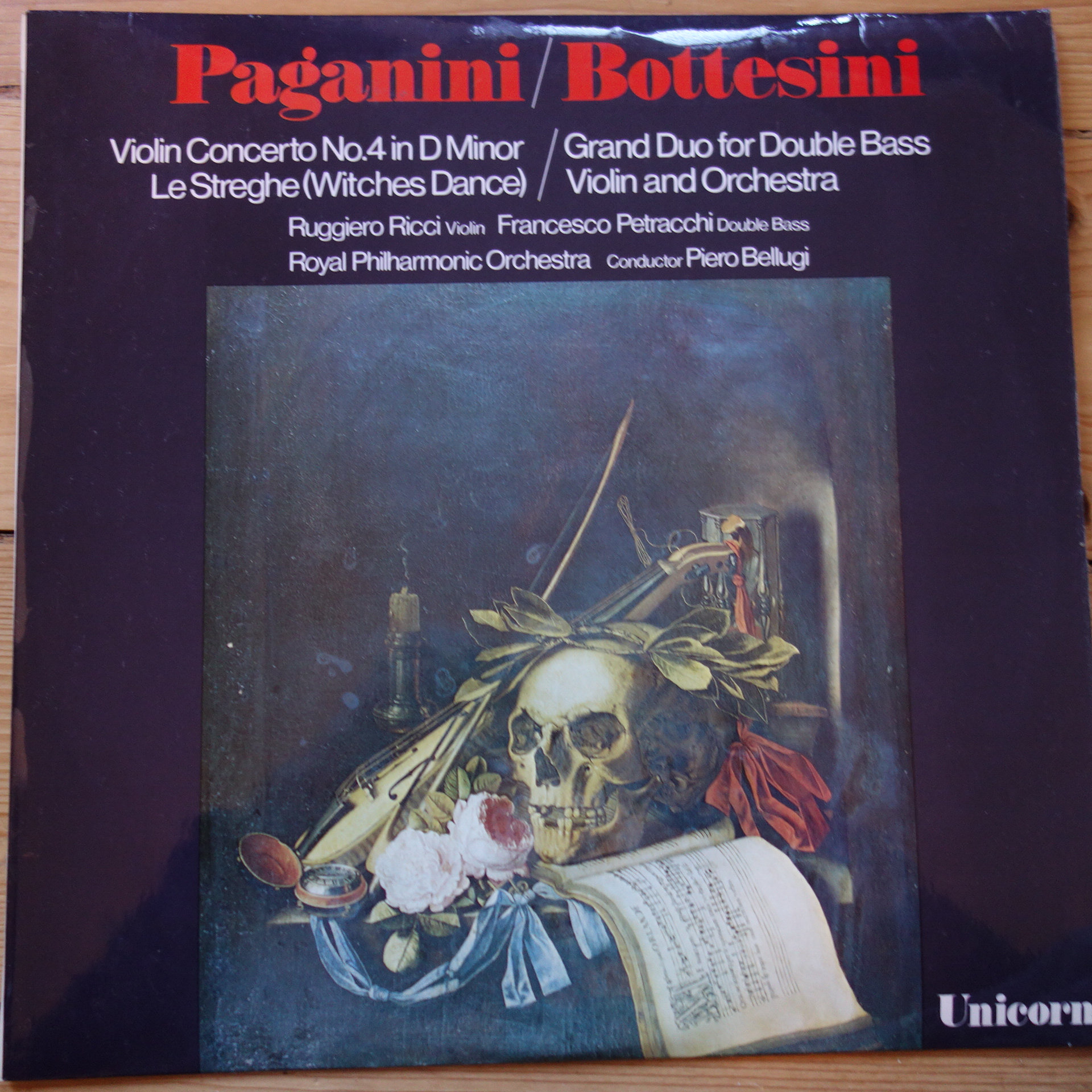 RHS 304 Paganini Violin Concerto No.4 / Bottesini Grand Duo