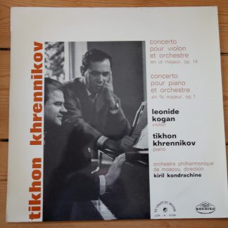 LDX-A 8339 Krennikov Violin & Piano Concs / Kogan / Krennikov