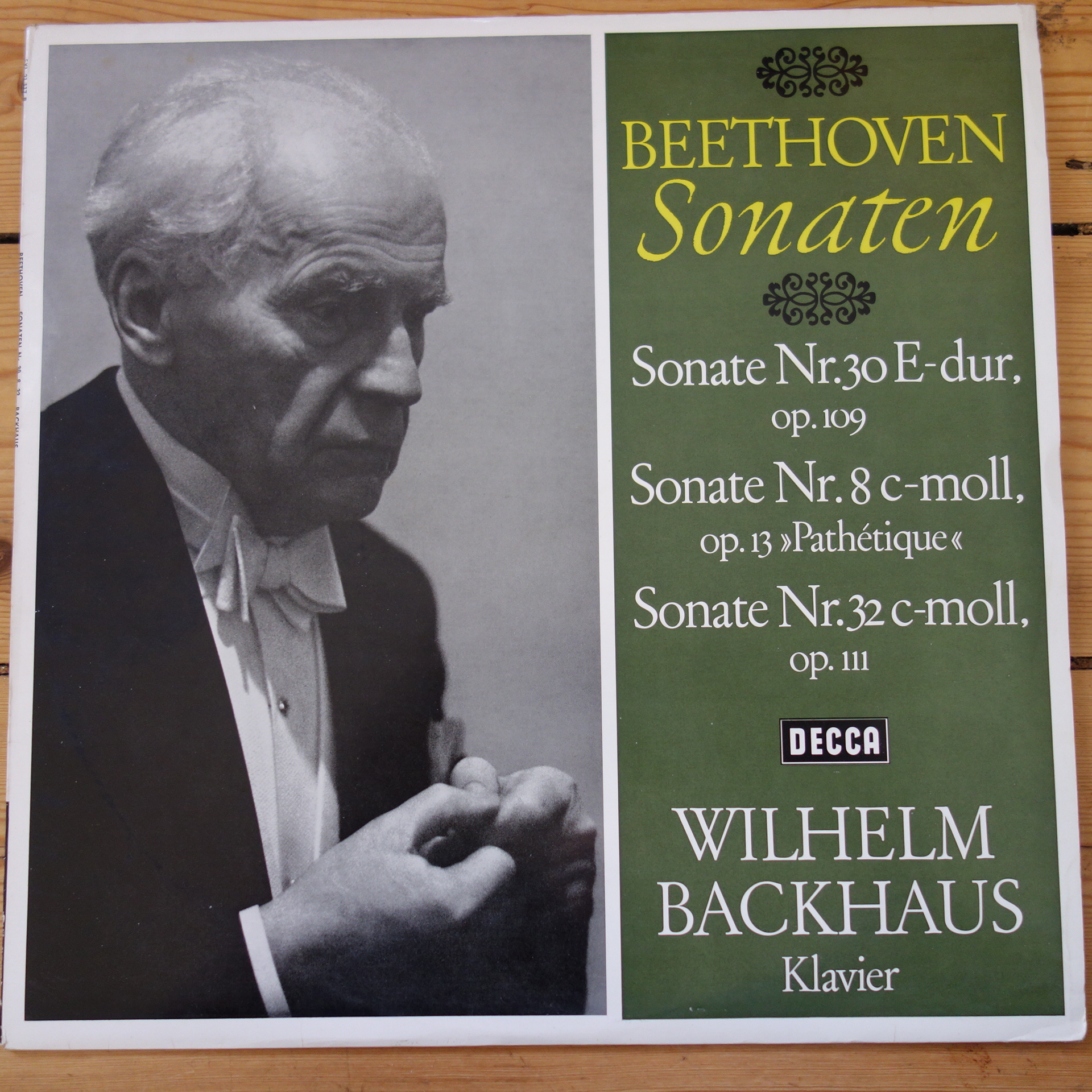 SXL 21117-B Beethoven Piano Sonatas 30, 8 & 32 / Backhaus