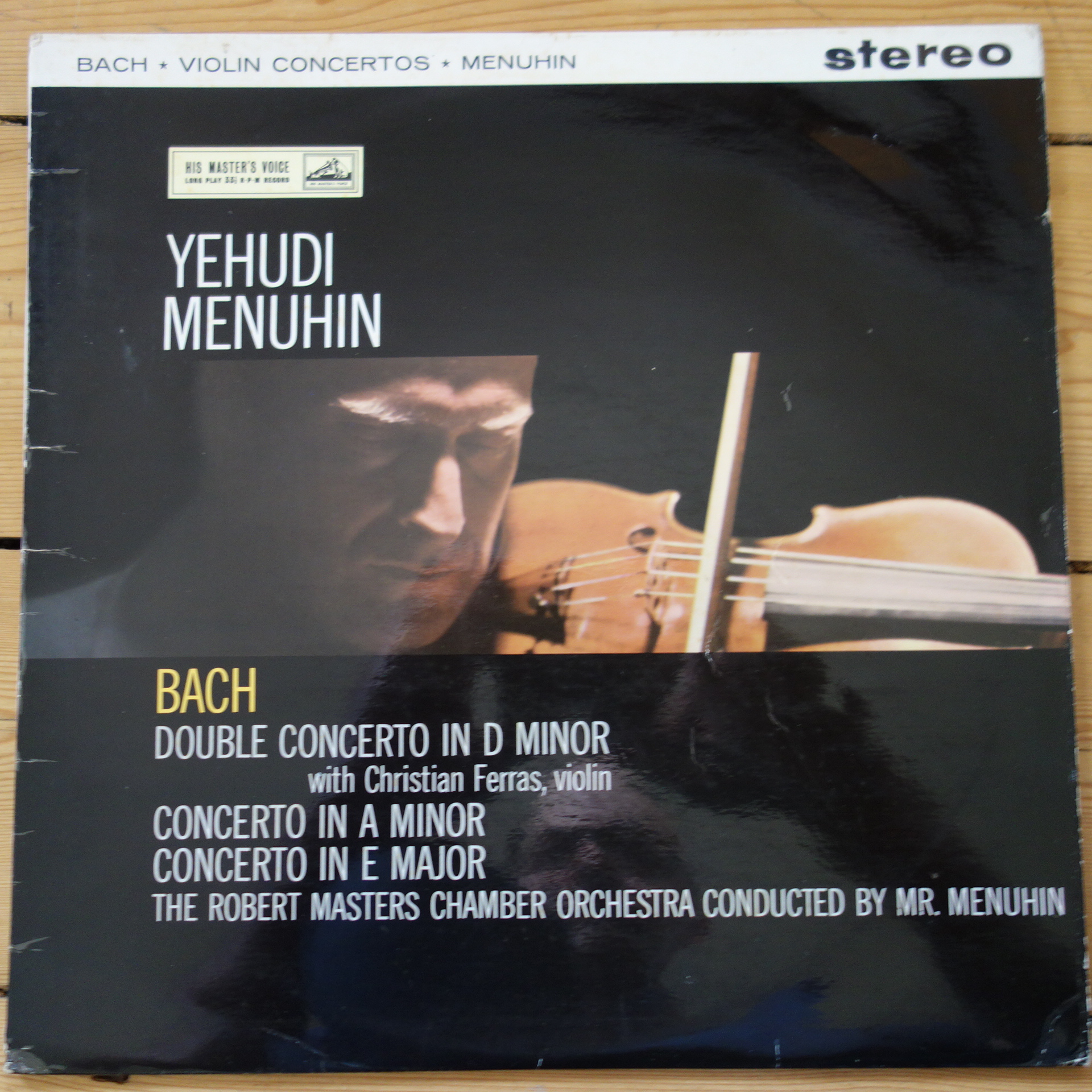 ASD 436 Bach Violin Concertos / Menuhin / Ferras S/C