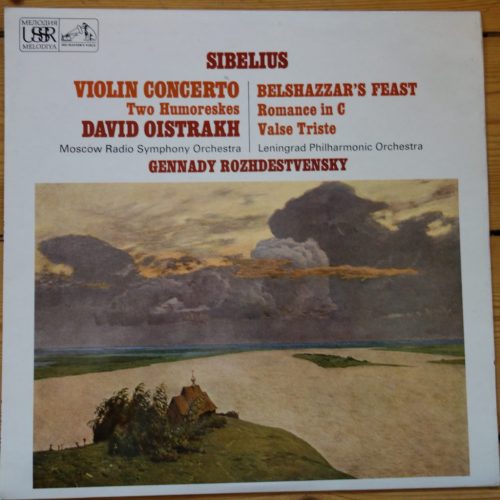 ASD 2407 Sibelius Violin Concerto, etc. / David Oistrakh / Rozhdestvensky