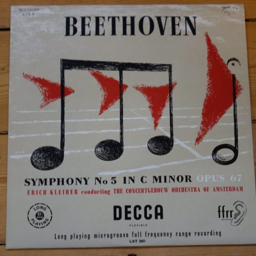 LXT 2851 Beethoven Symphony No. 5 / Erich Kleiber / Concertgebouw