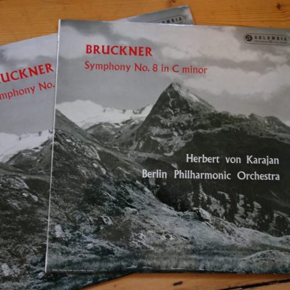 33CX 1586/87 Bruckner Symphony No. 8 / Karajan