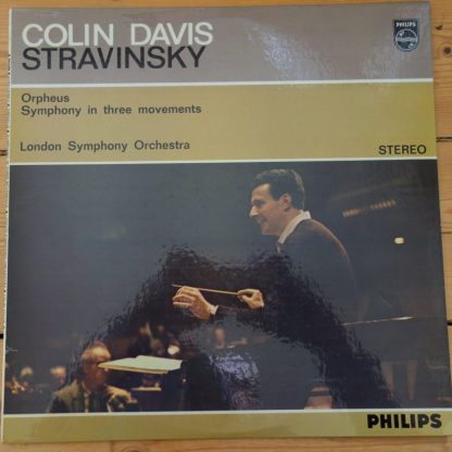 SAL 3490 Stravinsky Orpheus, Symphony in 3 Movements / Davis
