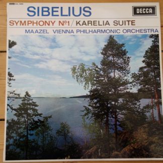 SXL 6084 Sibelius Symphony No. 1 / Karelia Suite Maazel / VPO W/B