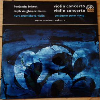 SUA ST 50959 Vaughan Williams / Britten Violin Concertos / Grumlikova / Maag