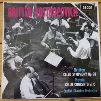 SXL 6138 Britten Cello Symphony / Haydn Cello Concerto / Rostropovich W/B