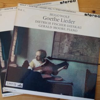ASD 424/5 Hugo Wolf Goethe Lieder / Dietrich Fischer-Dieskau