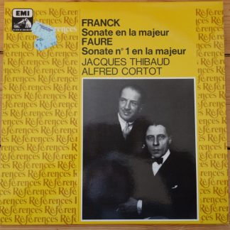 1435331 Franck / Faure Violin Sonatas / Thibaud / Cortot
