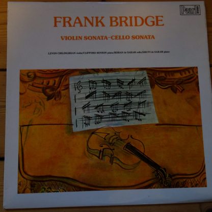SHE 541 Frank Bridge Violin/Cello Sonata / Levon Chilingirian