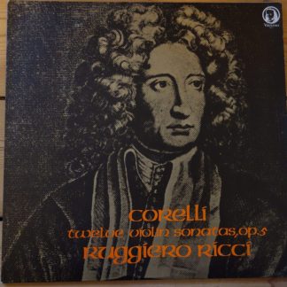 TPLS 13058 Corelli Twelve Violin Sonatas Ruggiero Ricci 2LP