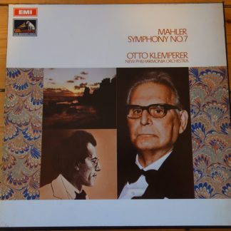 ASD 2491-2 Mahler Symphony No. 7 / Klemperer 2 LP box