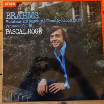 SXL 6786 Brahms Variations And Fugue On A Theme By Handel Pascal Rogue