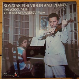SDD 352 Ravel Enescu Sonatas For Violin And Piano Ion Voicou Victoria Stefanescu