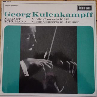 GMA 99 Mozart / Schumann Violin Concertos / Kulenkampff GROOVED R/S