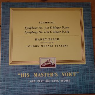 CLP 1010 Schubert Symphonies Nos. 4 'Tragic' & 5 / Blech / London Mozart P/G