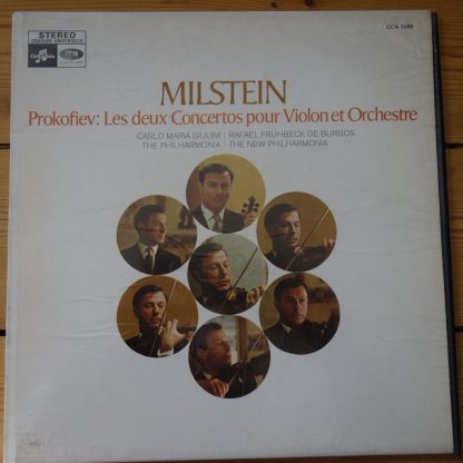 CCA 1089 Prokofiev Violin Concertos / Milstein / De Burgos / Giulini