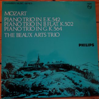SAL 3681 Mozart Piano Trios K.542, 502 & 564 / Beaux Arts Trio