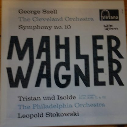 SCFL 107 Mahler Symphony No. 10 / Wagner Tristan / Szell, Stokowski