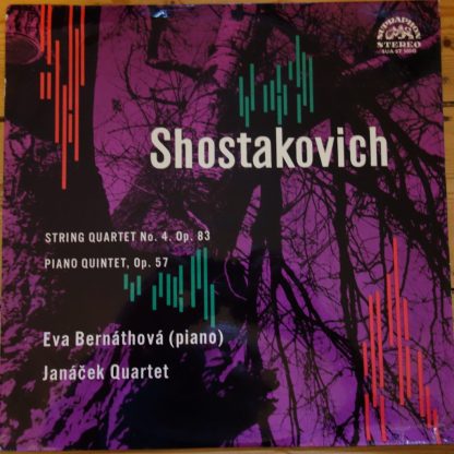 SUA ST 50 50045 Shostakovich String Quartet No. 4 / Piano Quintet / Bernathova