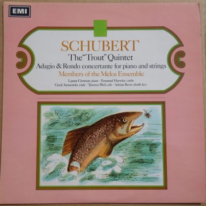 ASD 2328 Schubert the Trout Quintet Melos Ensemble Members S/C