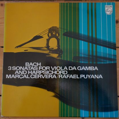 6500 005 Bach 3 Sonatas For Viola Da Gamba & Harpsichord