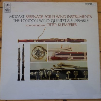 SAX 5259 Mozart Serenade For 13 Wind Instruments / Klemperer E/R