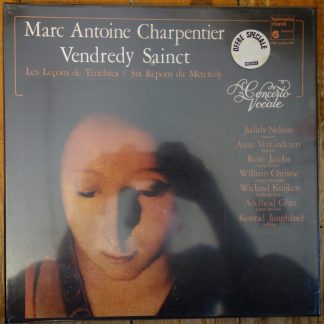 HM 1008/09 Charpentier Vendredy Sainct / Concerto Vocale SEALED 2 LP box