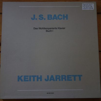 ECM 1262/63 Bach Well-Tempered Klavier / Keith Jarrett