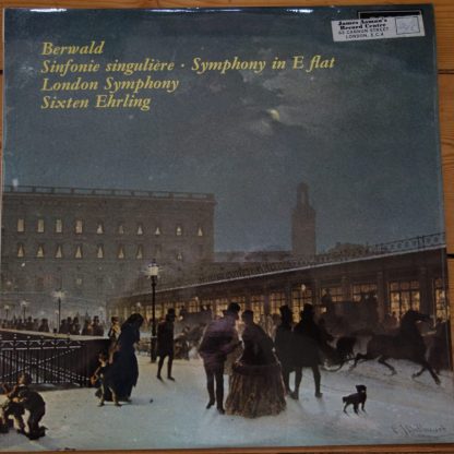 SXL 6374 Berwald Sinfonie Singulaire / Symphony in Eb / Ehrling W/B