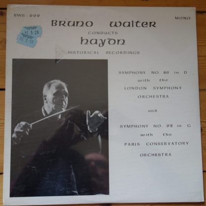 BWS 999 Bruno Walter Conducts Haydn SEALED