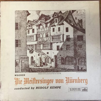 ALP 1506/10 Wagner Die Meistersinger von Nurnberg / Kempe R/G 5 LP box