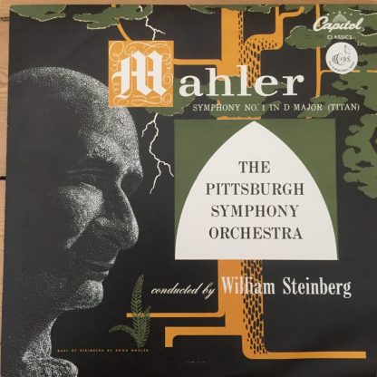 CTL 7042 Mahler Symphony No. 1 / Steinberg / Pittsburgh Symphony Orchestra
