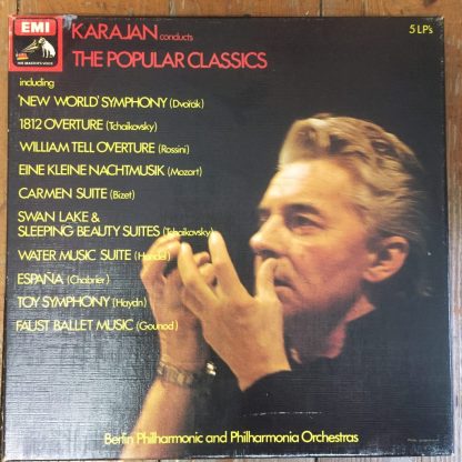 SLS 839 Karajan conducts Popular Classics / 5 LP box set