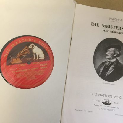 ALP 1506/10 Wagner Die Meistersinger von Nurnberg / Kempe R/G 5 LP box