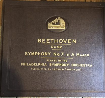 D 1639/43 Beethoven Symphony No. 7 / Stokowski / Philadelphia