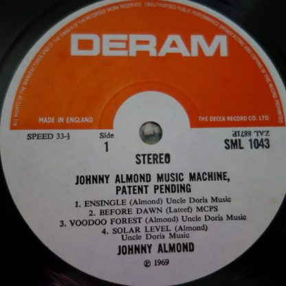 SML 1043 Johnny Almond Music Machine - Patent Pending