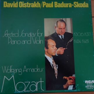 SER 5681/82 Mozart Sonatas K.306 etc. / Oistrakh / Badudra-Skoda 2 LP box