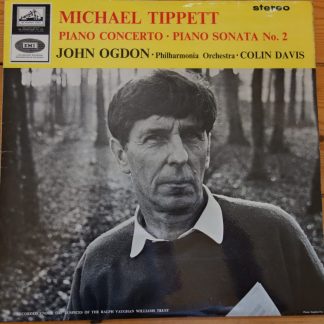 ASD 621 Tippett Piano Concerto etc. / Ogdon / Davis / Philharmonia S/C