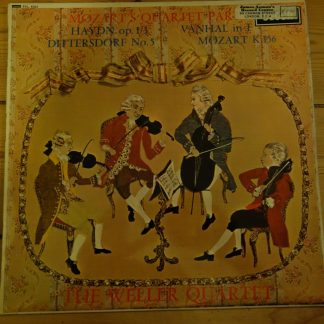 SXL 6331 Mozart's Quartet Party / Weller Quartet W/B