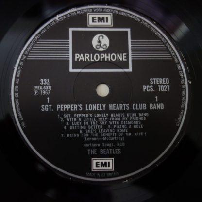 PCS 7027 The Beatles Sgt. Peppers 1 box EMI