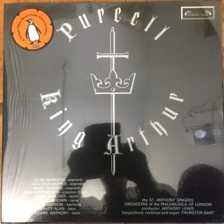 SOL 60008/9 Purcell King Arthur / Lewis 2 LP box