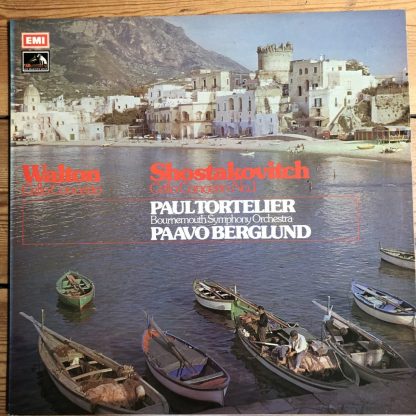 ASD 2924 Walton / Shostakovich Cello Concertos / Paul Tortelier / Berglund HP LIST