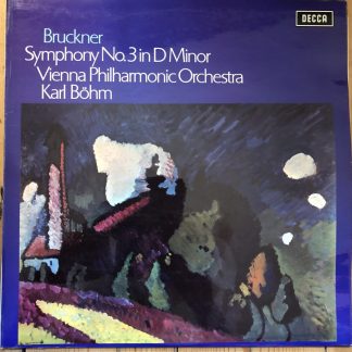 SXL 6505 Bruckner Symphony No. 3 / Bohm / VPO